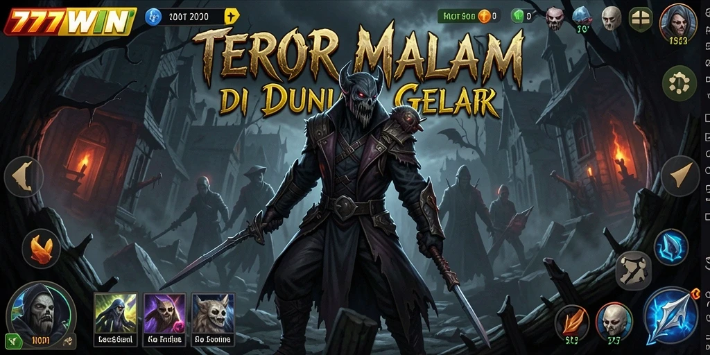 Tangkapan layar menampilkan momen menegangkan dalam 777WIN.