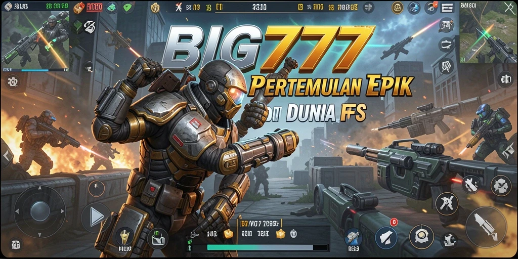Gameplay mendebarkan dari BIG777 dalam aksi FPS yang seru.