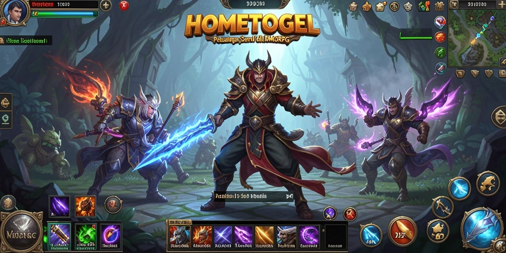 Gameplay menarik di HOMETOGEL yang menampilkan aksi seru.