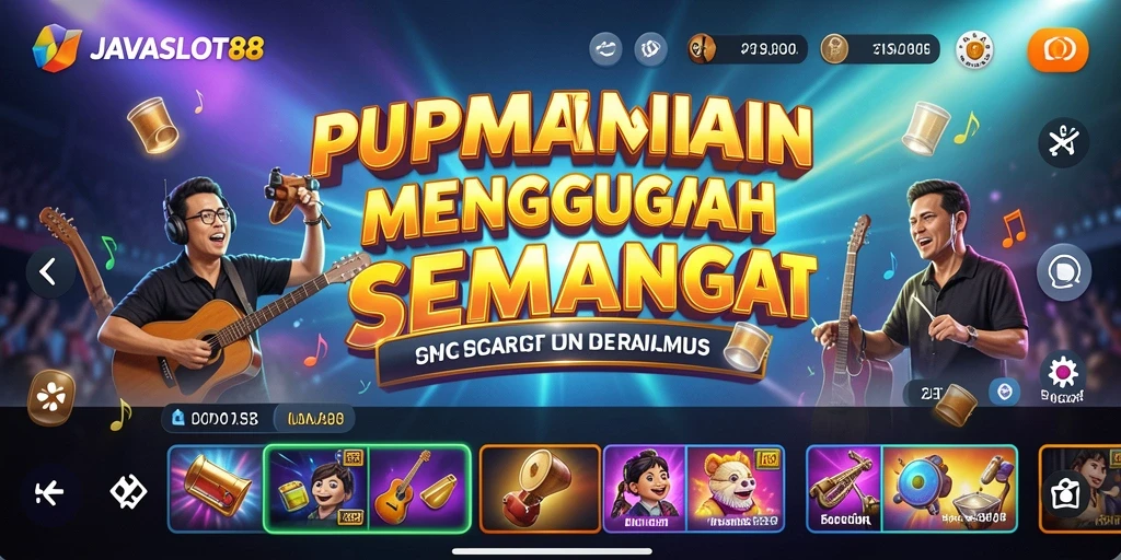 Screenshot gameplay JAVASLOT88 dengan tampilan intuitif dan lagu-lagu menarik.