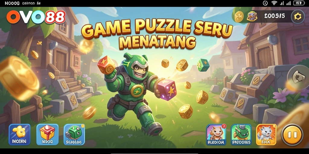 Gameplay seru OVO88 yang menantang di setiap level.